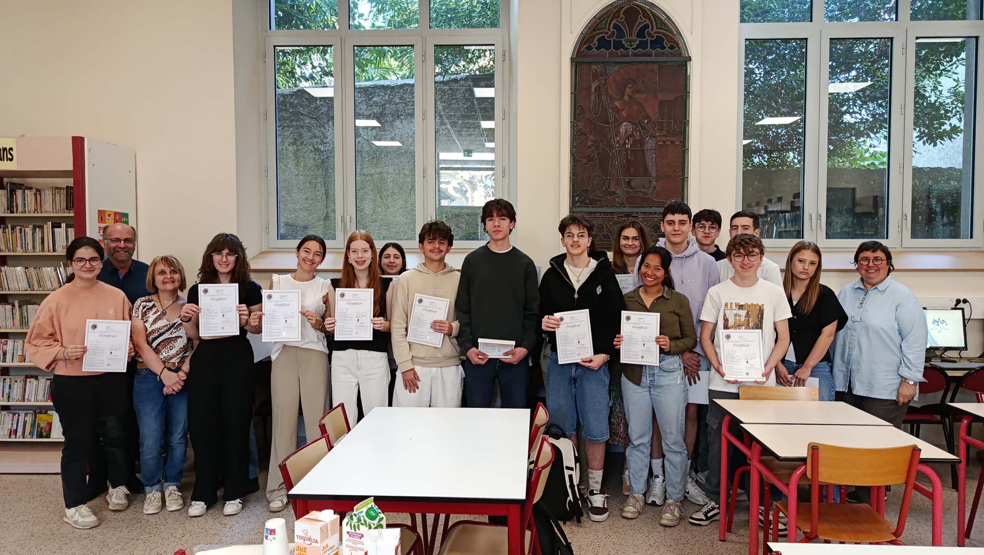 Les lycéens de Jeanne d’Arc s’approprient la langue française