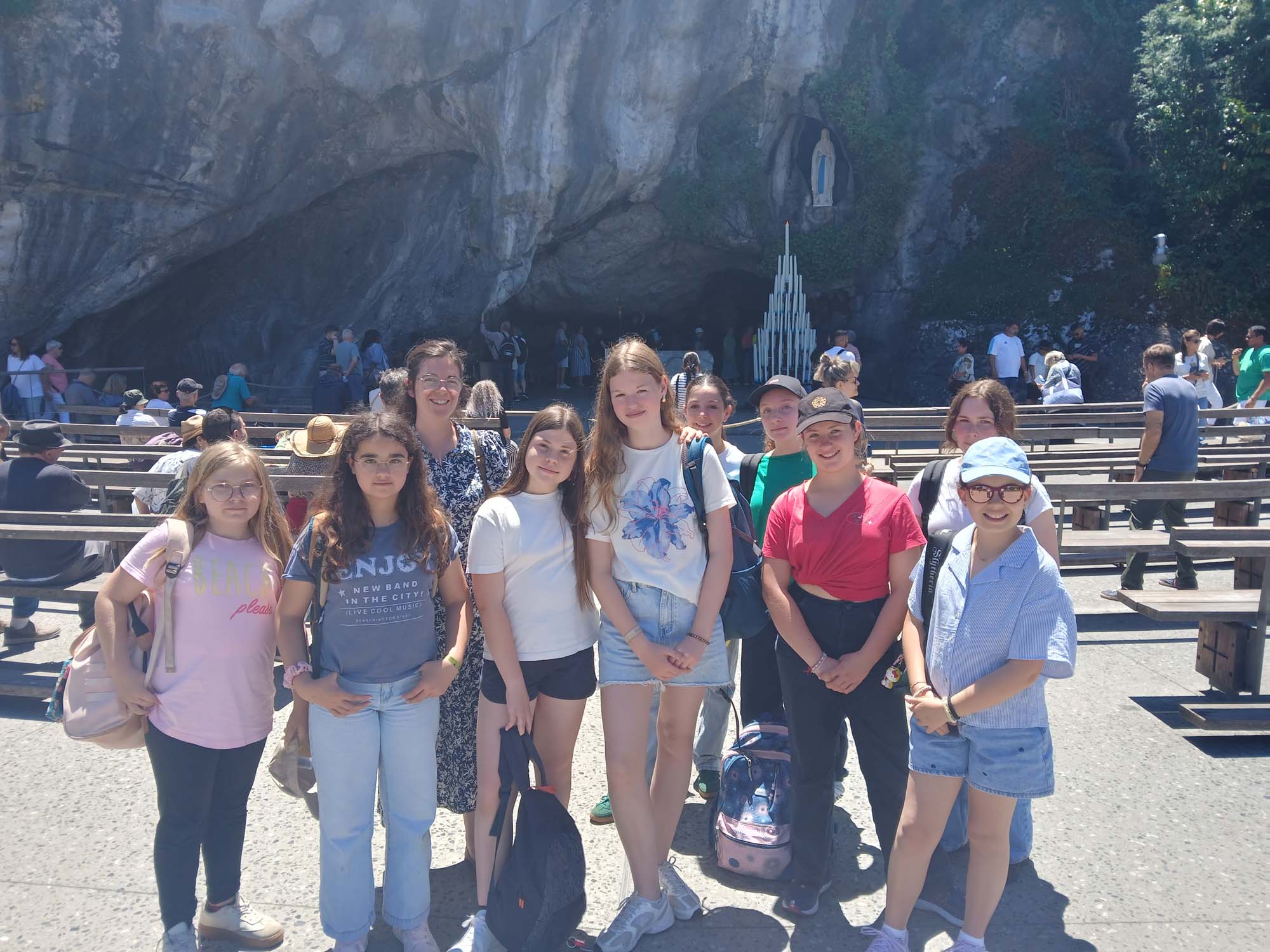 Sortie de fin d&rsquo;année au sanctuaire Notre Dame de Lourdes