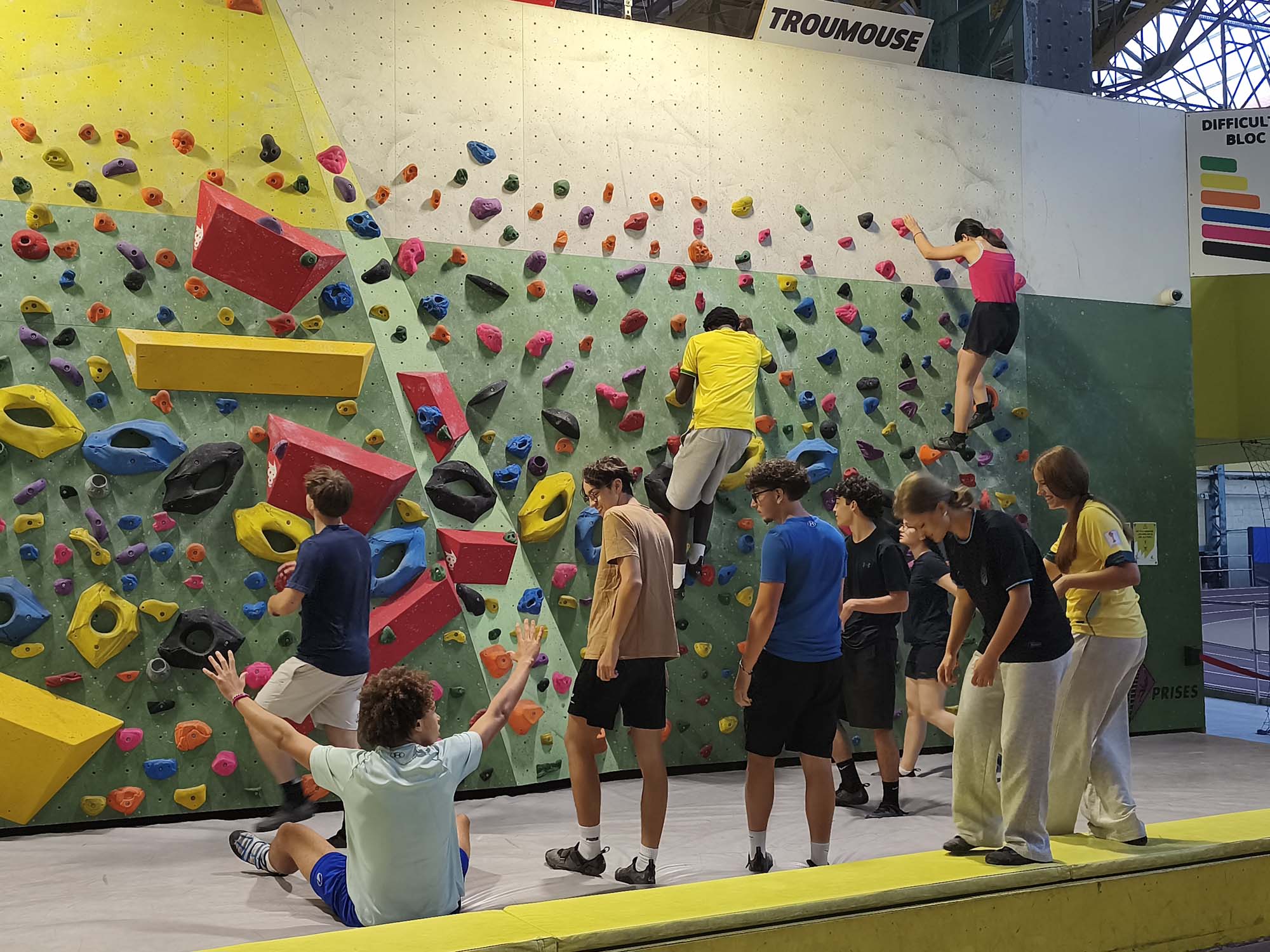 Journée d&rsquo;intégration pour les Lycéens.